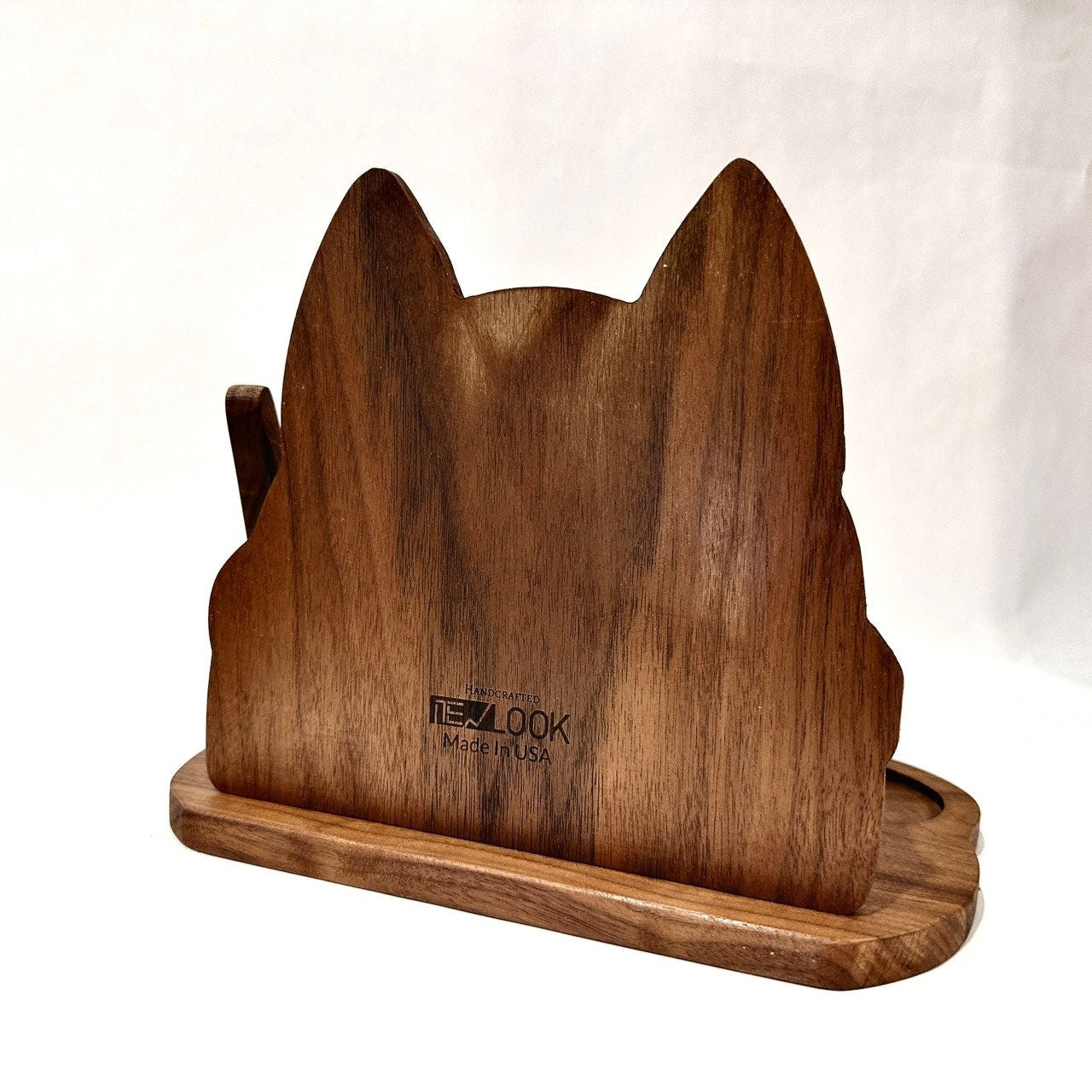 New Look Art Dog Phone Holder Organizer Docking Station Custom Nightstand Dock Caddy Zodiac Animals Charging Station Accessories Stand